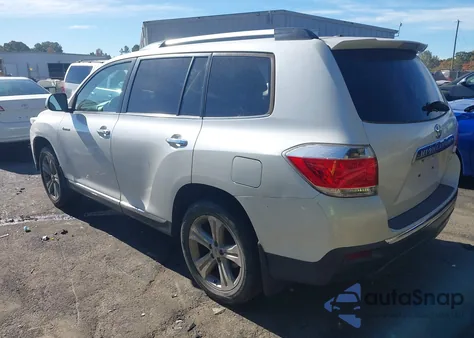 2012 Toyota Highlander Limited V6 z USA, uszkodzony, nr VIN 5TDDK3EH7CS104367